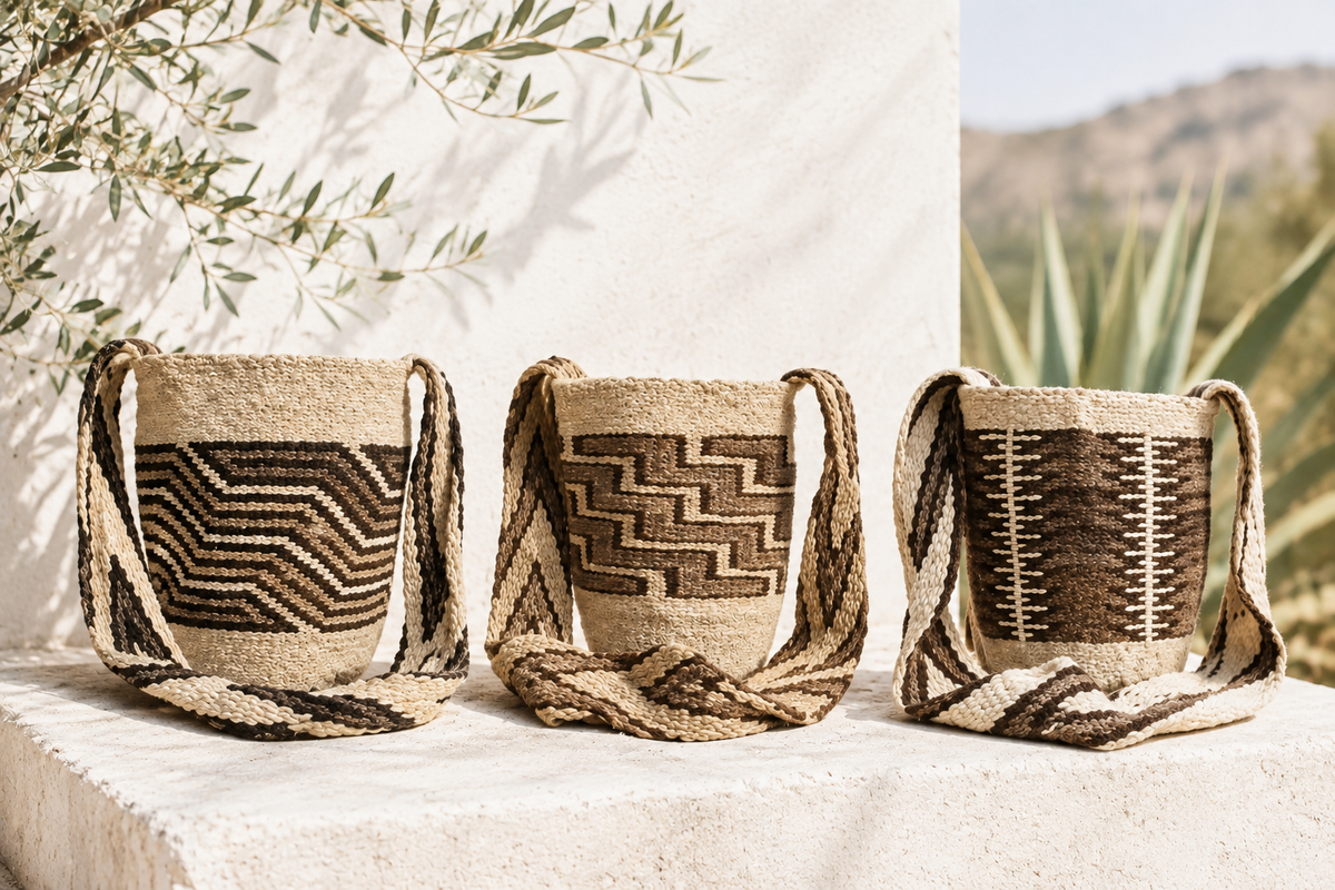 Natural Wool Arhuaco Crossbody Bag