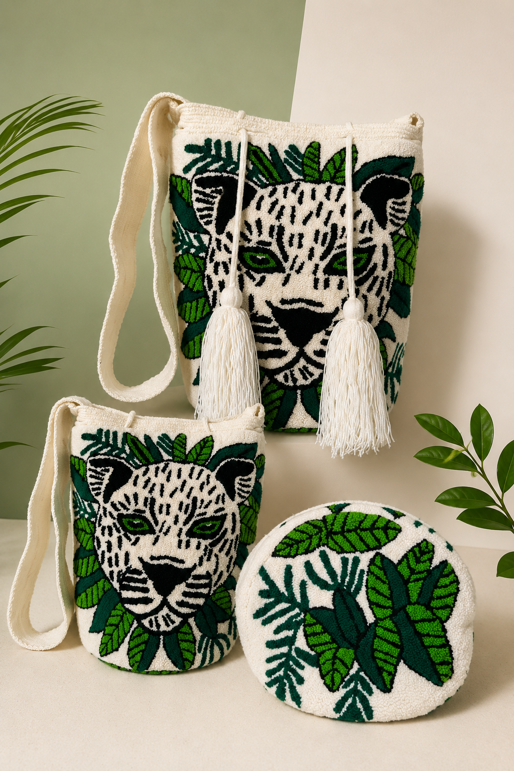 Tapestry Crossbody Bag