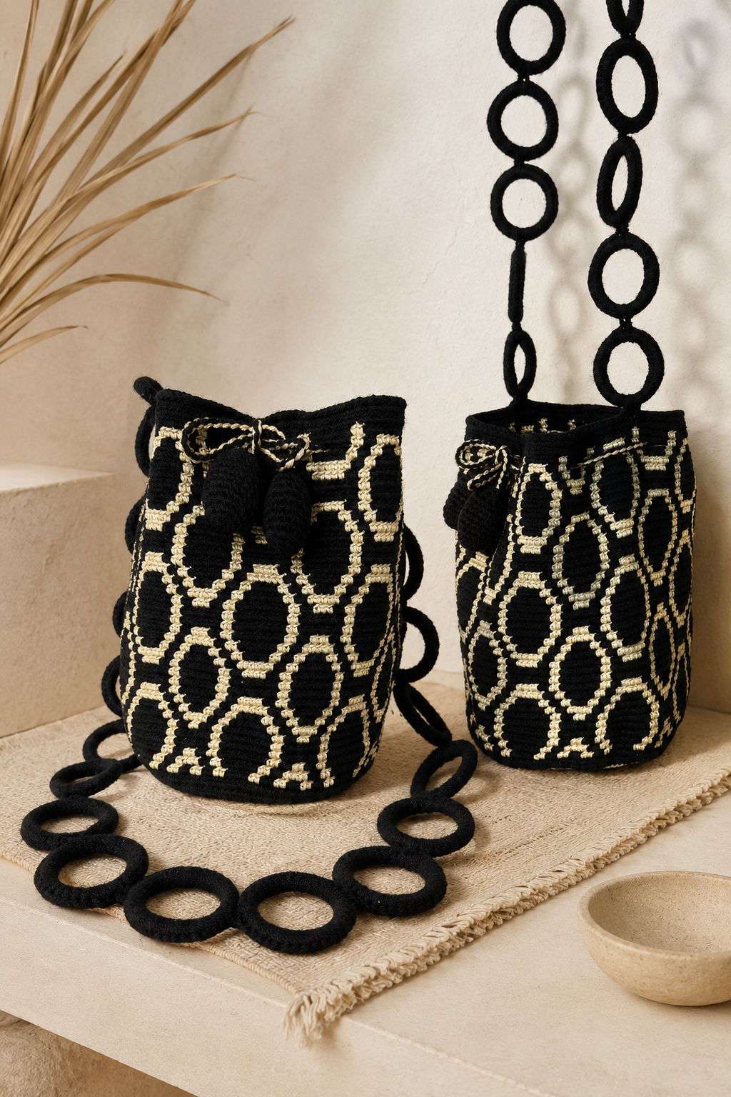 Ring Strap Shoulder Bag