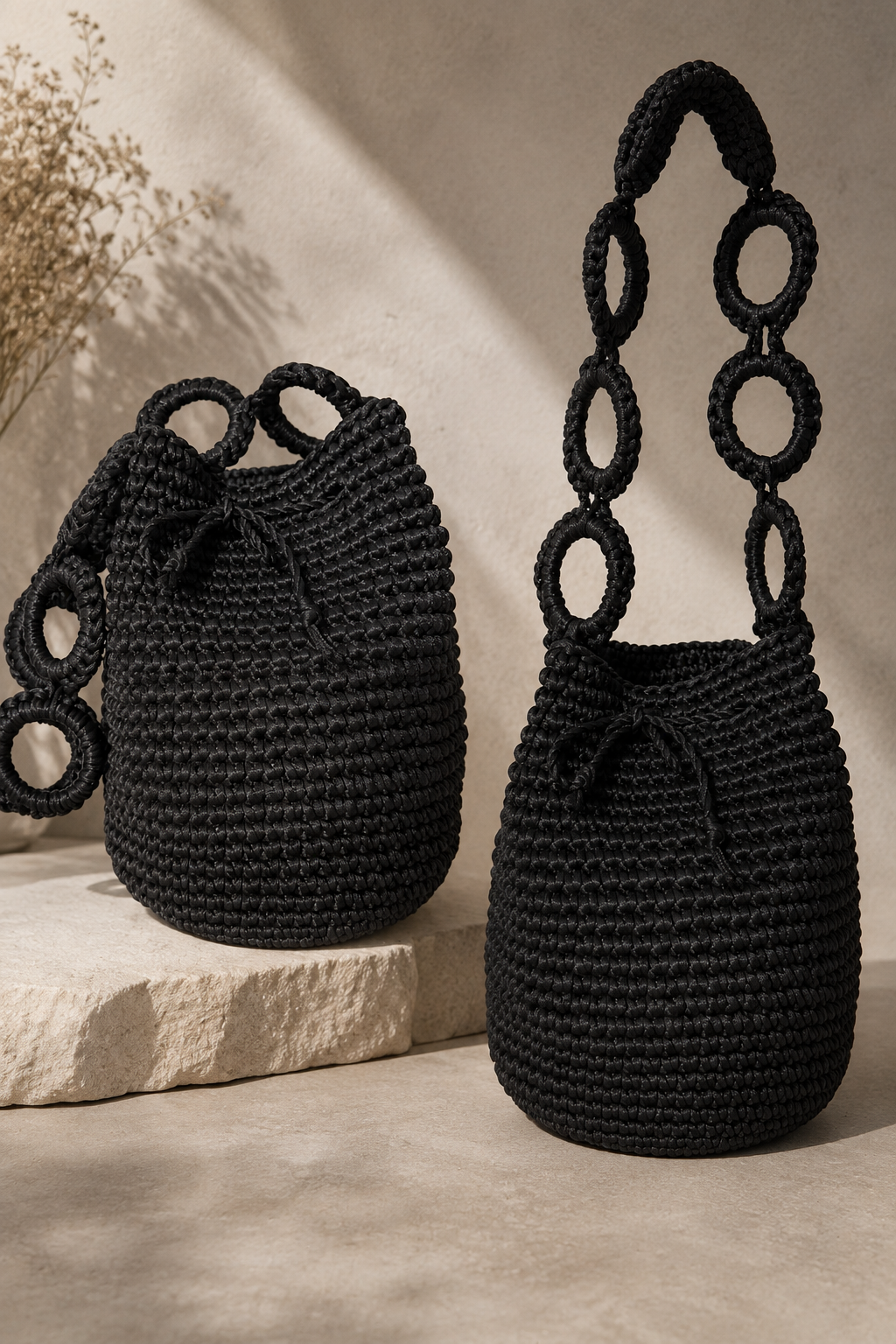 Ring Strap Handbag